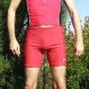 TRI@ Unisex Triathlon Shorts - Red (XS, S, 2XL) -Cycling Gear 410cG8FI1WL