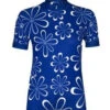 Peace Flower Women's Cycling Jersey (Small) 2 Peace Flower Women's Cycling Jersey (Small) -Cycling Gear 41jU2bL3fhL