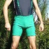 TRI@ Unisex Triathlon Shorts - Green (Small) -Cycling Gear 41kCNgs CaL