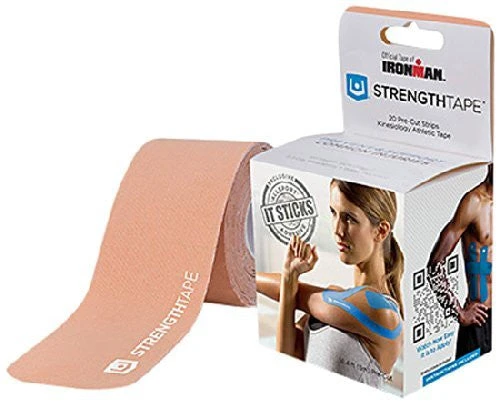 StrengthTape Kinesiology Tape - 16.4' (5m) Roll Of 10" Precut Strips 5 StrengthTape Kinesiology Tape - 16.4' (5m) Roll Of 10" Precut Strips - Image 3