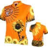 Go Girl Women's Sunflower Cycling Jersey - Orange -Cycling Gear 51ifMUpR32L