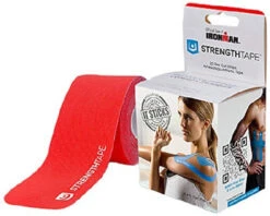 StrengthTape Kinesiology Tape - 16.4' (5m) Roll Of 10" Precut Strips