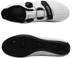 Scurtain Unisex Road Bike Cycling Shoes, White, EU 38 -Cycling Gear 61P4bjv4aHS. AC SL1500