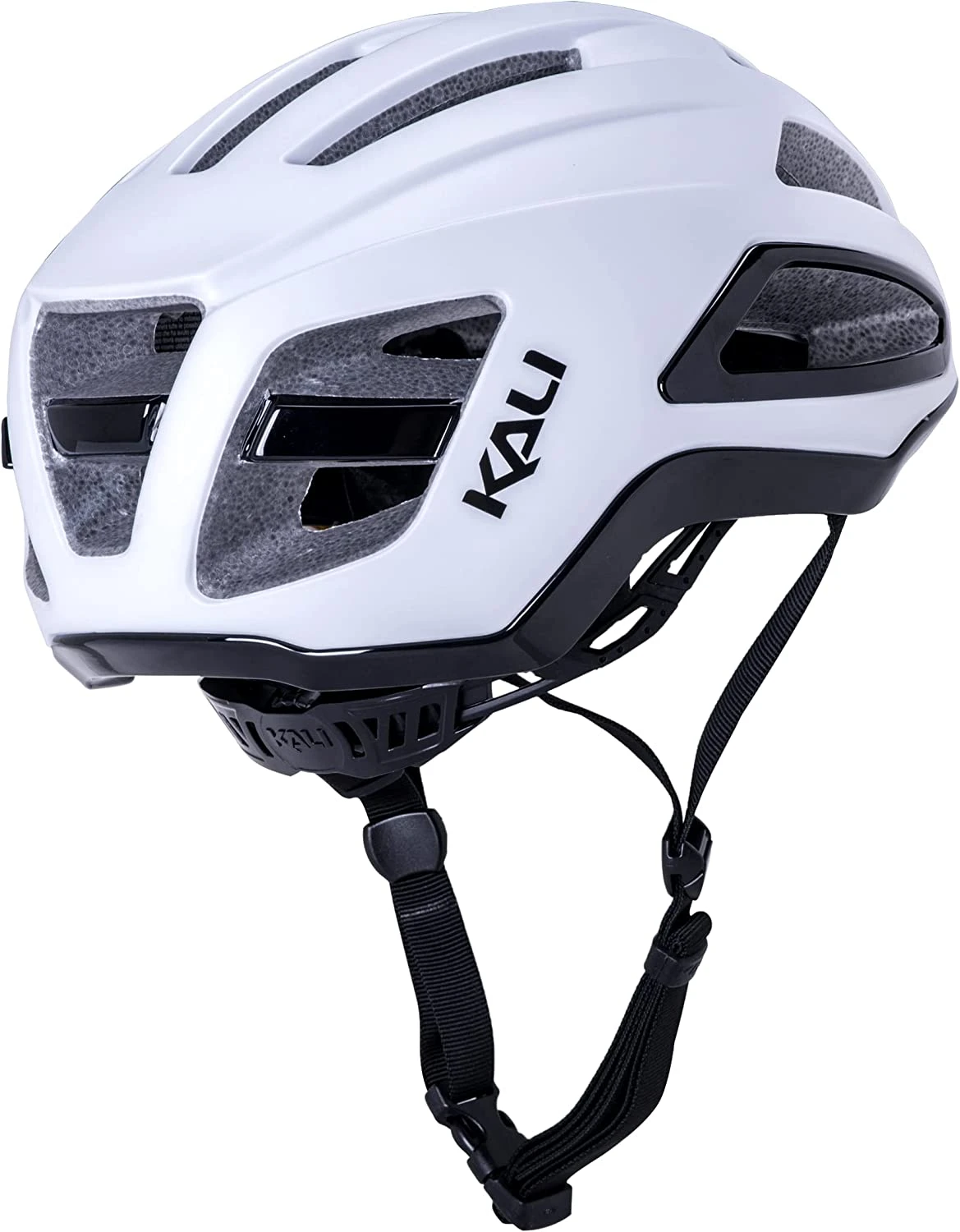 KALI PROTECTIVES UNO Bicycle Helmet - Solid Matte White / Black 6 KALI PROTECTIVES UNO Bicycle Helmet - Solid Matte White / Black - Image 4
