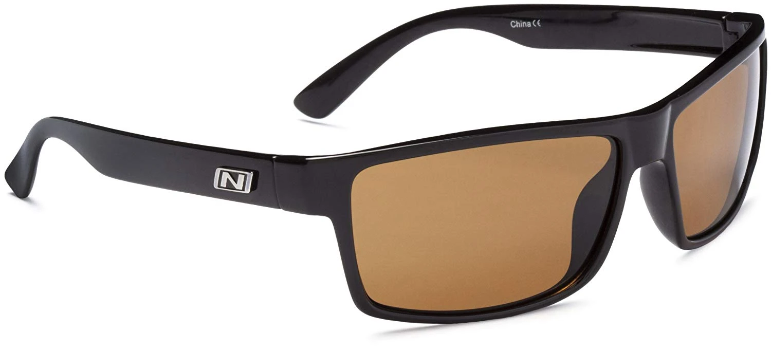 Optic Nerve Ratchet Sunglasses, Shiny Black, Polarized Brown 3 Optic Nerve Ratchet Sunglasses, Shiny Black, Polarized Brown