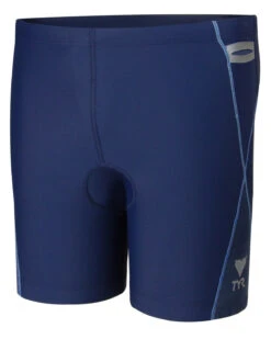 Tyr Men's Triathlon Splice 5 Inch Race Short - Blueberry (Small)