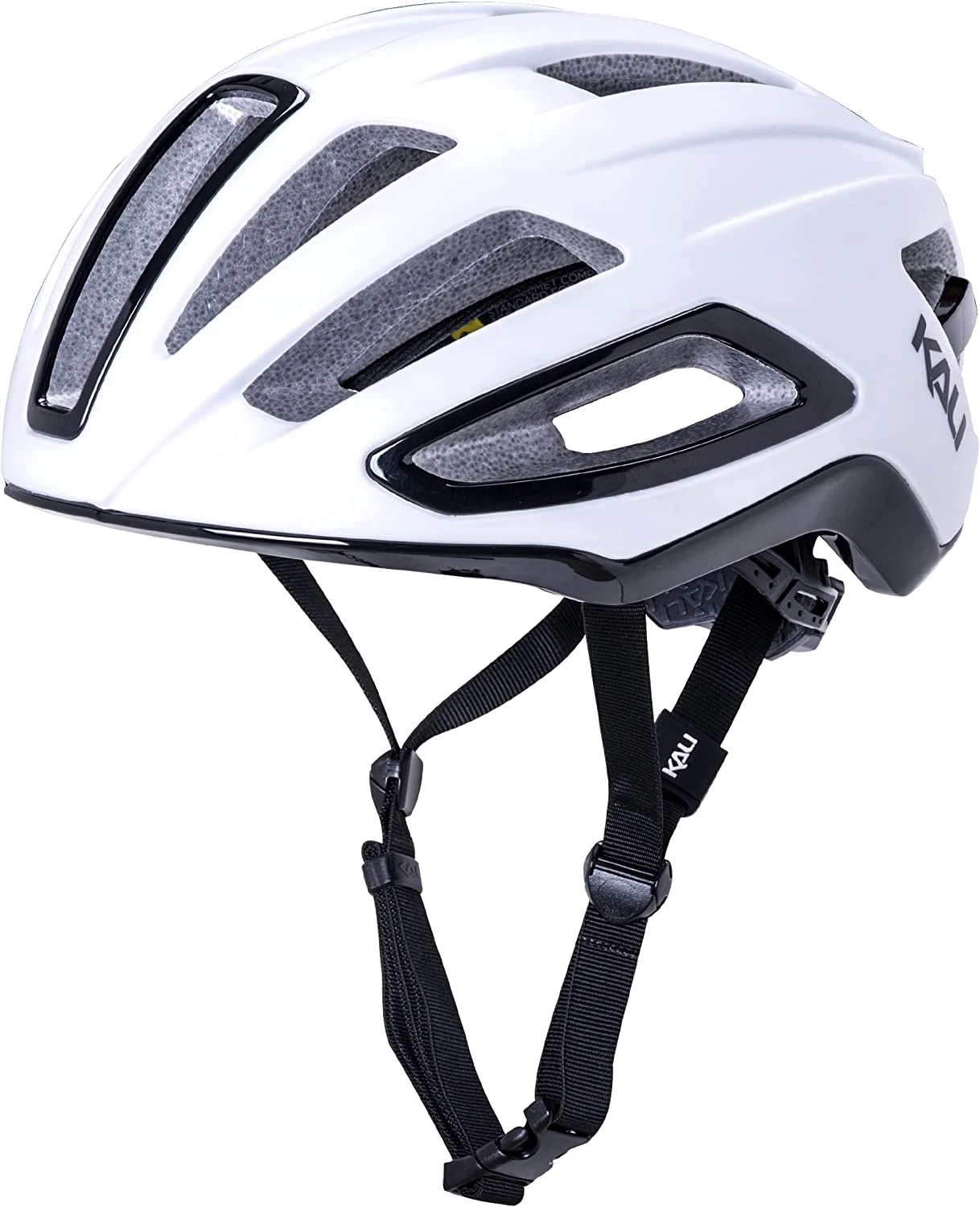 KALI PROTECTIVES UNO Bicycle Helmet - Solid Matte White / Black 3 KALI PROTECTIVES UNO Bicycle Helmet - Solid Matte White / Black