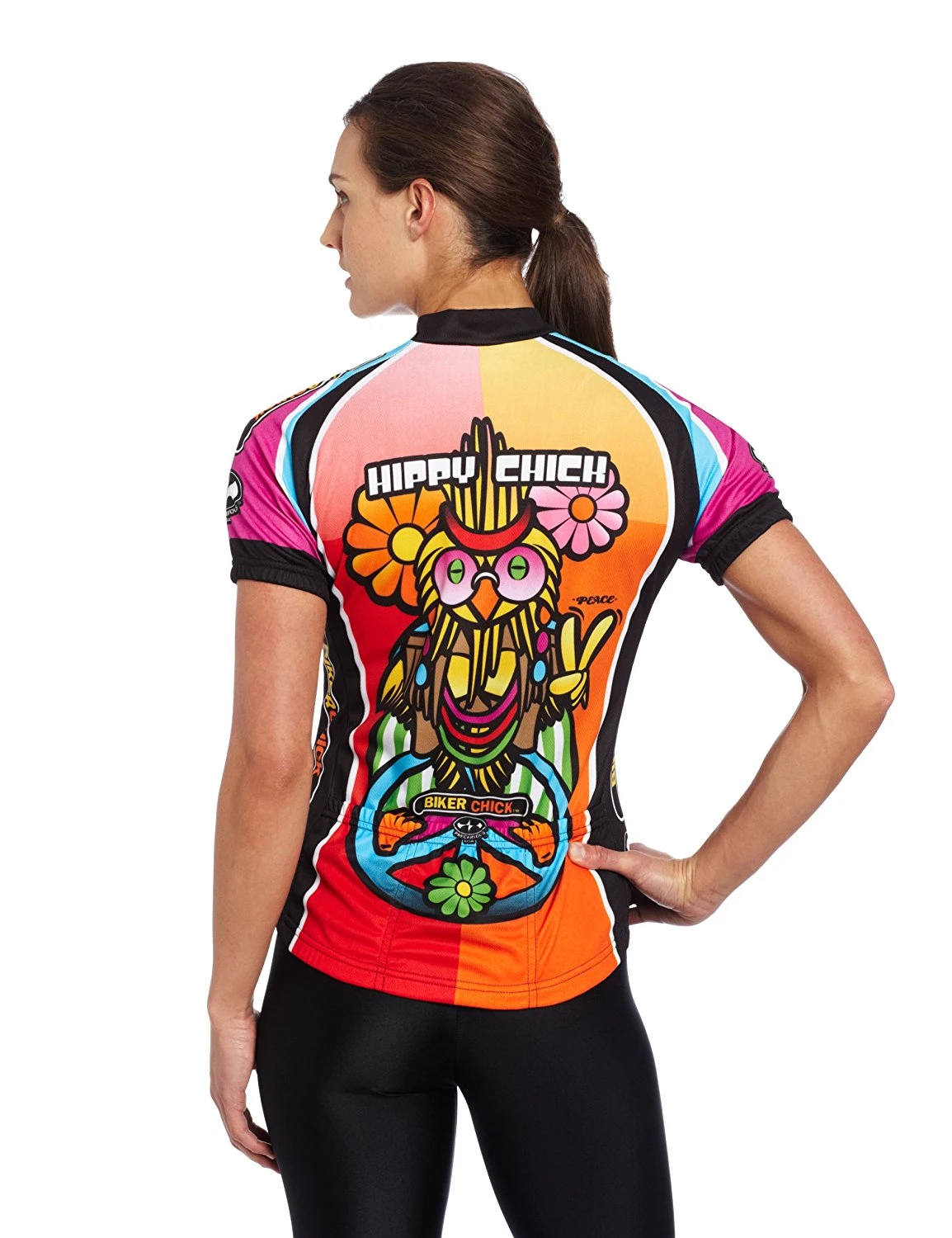 Hippy Chick Women's Cycling Jersey 4 Hippy Chick Women's Cycling Jersey - Image 2