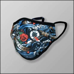 INKnBURN Anchor 3-Layer Face Mask