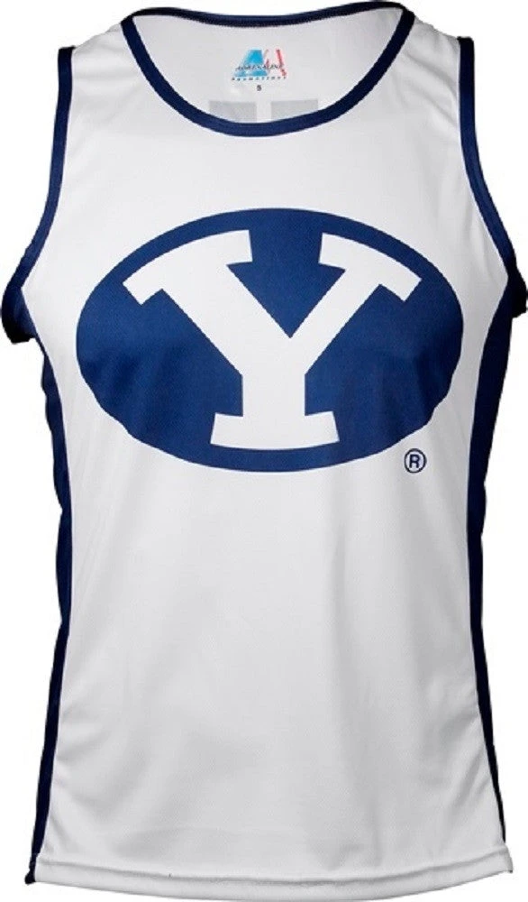 BYU Cougars Men's RUN/TRI Singlet (XS, S, L, XL, 2XL, 3XL) 3 BYU Cougars Men's RUN/TRI Singlet (XS, S, L, XL, 2XL, 3XL)