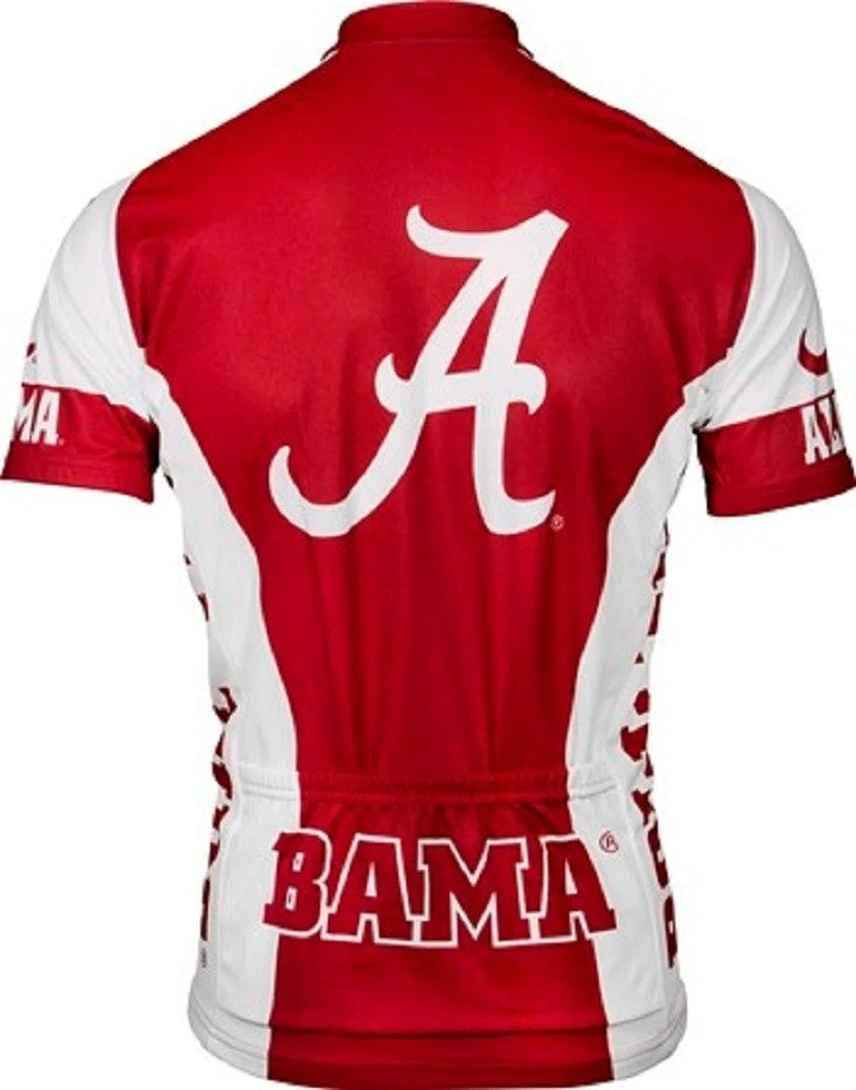 Alabama Crimson Tide Men's Cycling Jersey (S, M, L, XL, 2XL, 3XL) 4 Alabama Crimson Tide Men's Cycling Jersey (S, M, L, XL, 2XL, 3XL) - Image 2