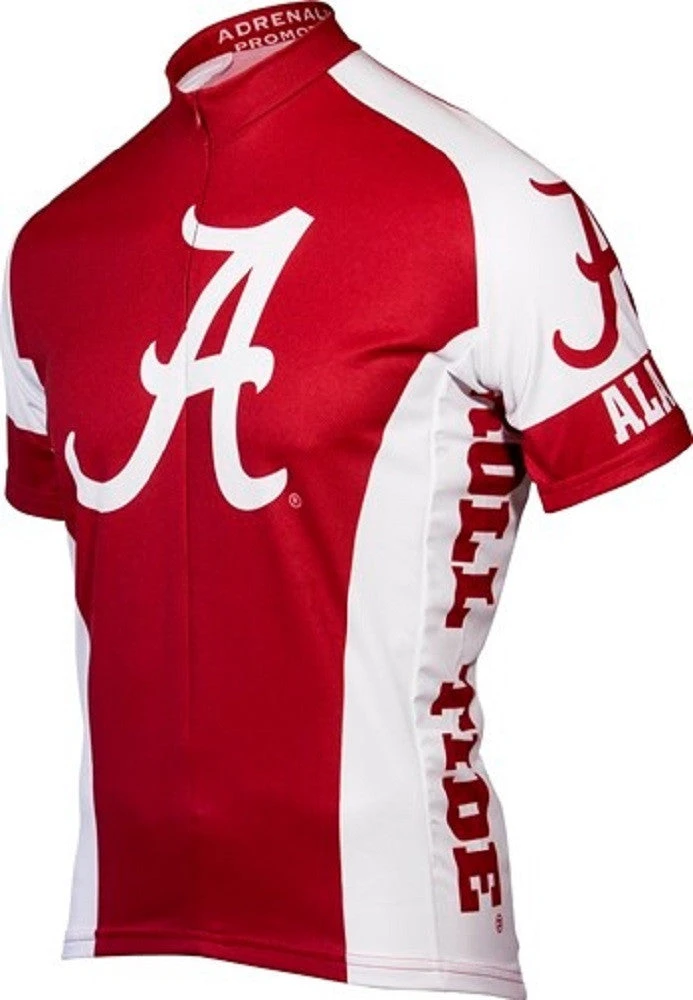 Alabama Crimson Tide Men's Cycling Jersey (S, M, L, XL, 2XL, 3XL) 3 Alabama Crimson Tide Men's Cycling Jersey (S, M, L, XL, 2XL, 3XL)