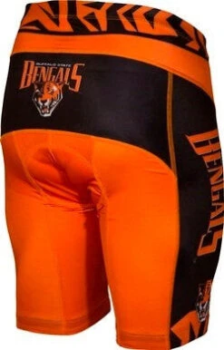 Buffalo State Bengals Men's Cycling Shorts (S, M, L, XL, 2XL) -Cycling Gear Buffalo Short Back