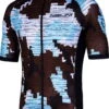 Nalini CROSS 2.0 Men's Cycling Jersey (Brown/Blue) (S, M) - 50% OFF! -Cycling Gear CROSS 2.0 BROWN BLUE 1