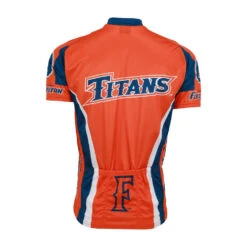 California State Fullerton Men's Cycling Jersey -Cycling Gear CalFullertonBack