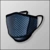 INKnBURN Carbon Fiber 3-Layer Face Mask -Cycling Gear Carbon Fiber 2381 67227.1587161789