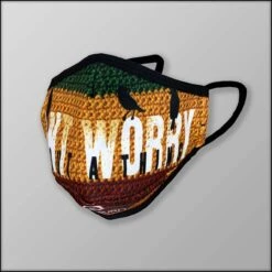 INKnBURN Don't Worry 3-Layer Face Mask -Cycling Gear Dont worry 45190.1606261989