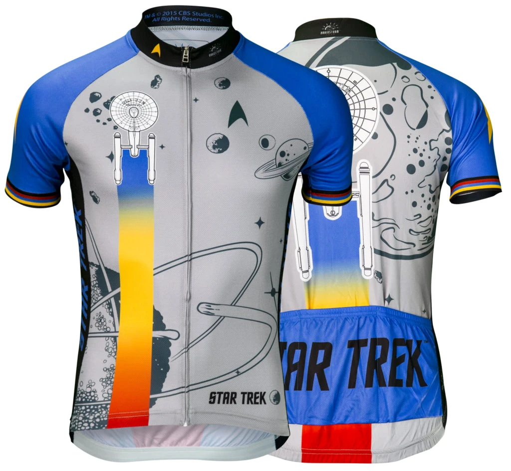 Star Trek Final Frontier Men's Cycling Jersey (S, M, L, XL, 2XL, 3XL) 6 Star Trek Final Frontier Men's Cycling Jersey (S, M, L, XL, 2XL, 3XL) - Image 4