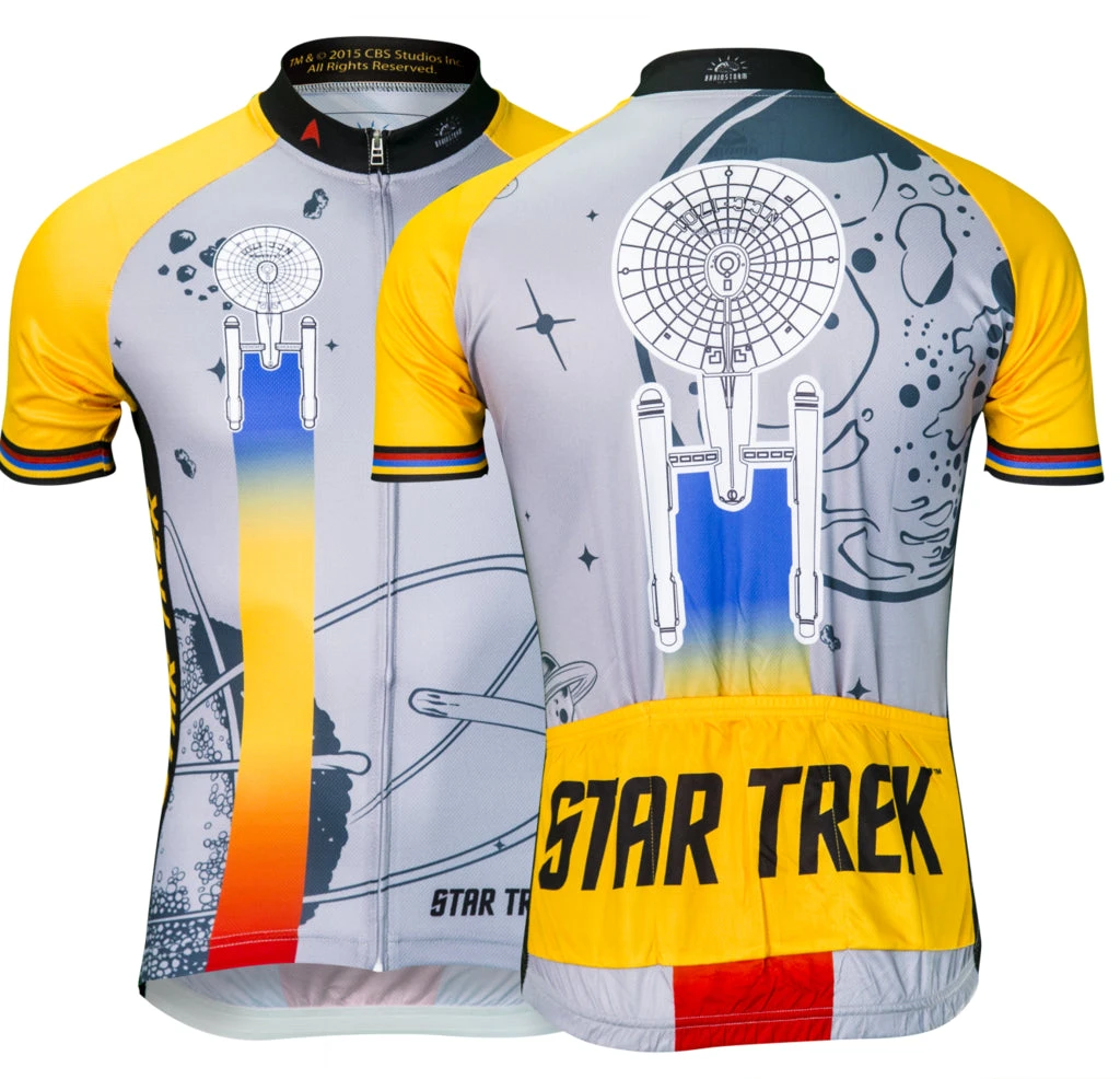 Star Trek Final Frontier Men's Cycling Jersey (S, M, L, XL, 2XL, 3XL) 4 Star Trek Final Frontier Men's Cycling Jersey (S, M, L, XL, 2XL, 3XL) - Image 2