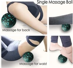 EPP Yoga Massage Roller & Fitness Ball Foam Roller Set For Back Pain Self-Myofascial Treatment -Cycling Gear H2300ecd0819f465eb6d1d5b9980ca7e3h