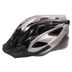 Serfas HT-200/204 Karv Helmet (Gloss Black/Silver)