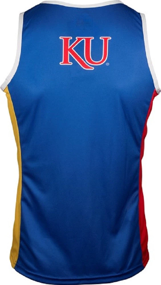Kansas University Jayhawks Men's UN/TRI Singlet (XS, S, XL, 2XL, 3XL) 4 Kansas University Jayhawks Men's UN/TRI Singlet (XS, S, XL, 2XL, 3XL) - Image 2