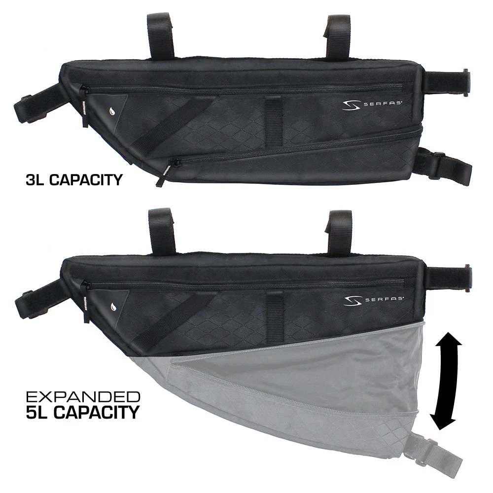 Serfas Ark Expandable Half-Frame Bag 5 Serfas Ark Expandable Half-Frame Bag - Image 3