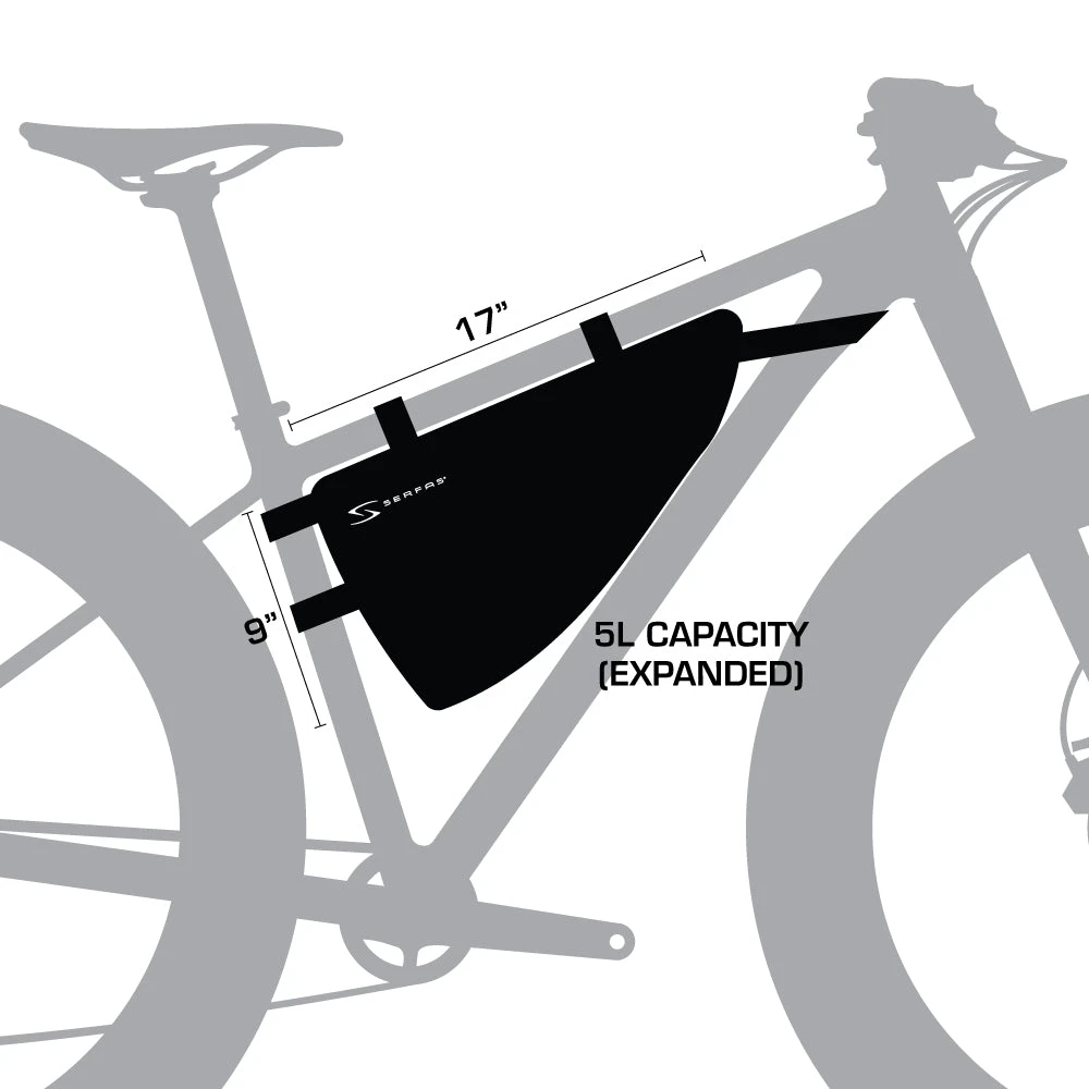 Serfas Ark Expandable Half-Frame Bag 7 Serfas Ark Expandable Half-Frame Bag - Image 5