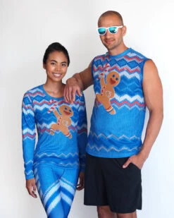 INKnBURN Men's Fast Cookie Sweater Vest Sleeve Tech Shirt (Large) -Cycling Gear M FAST COOKIE SWEATER VEST TECH SHIRT 6