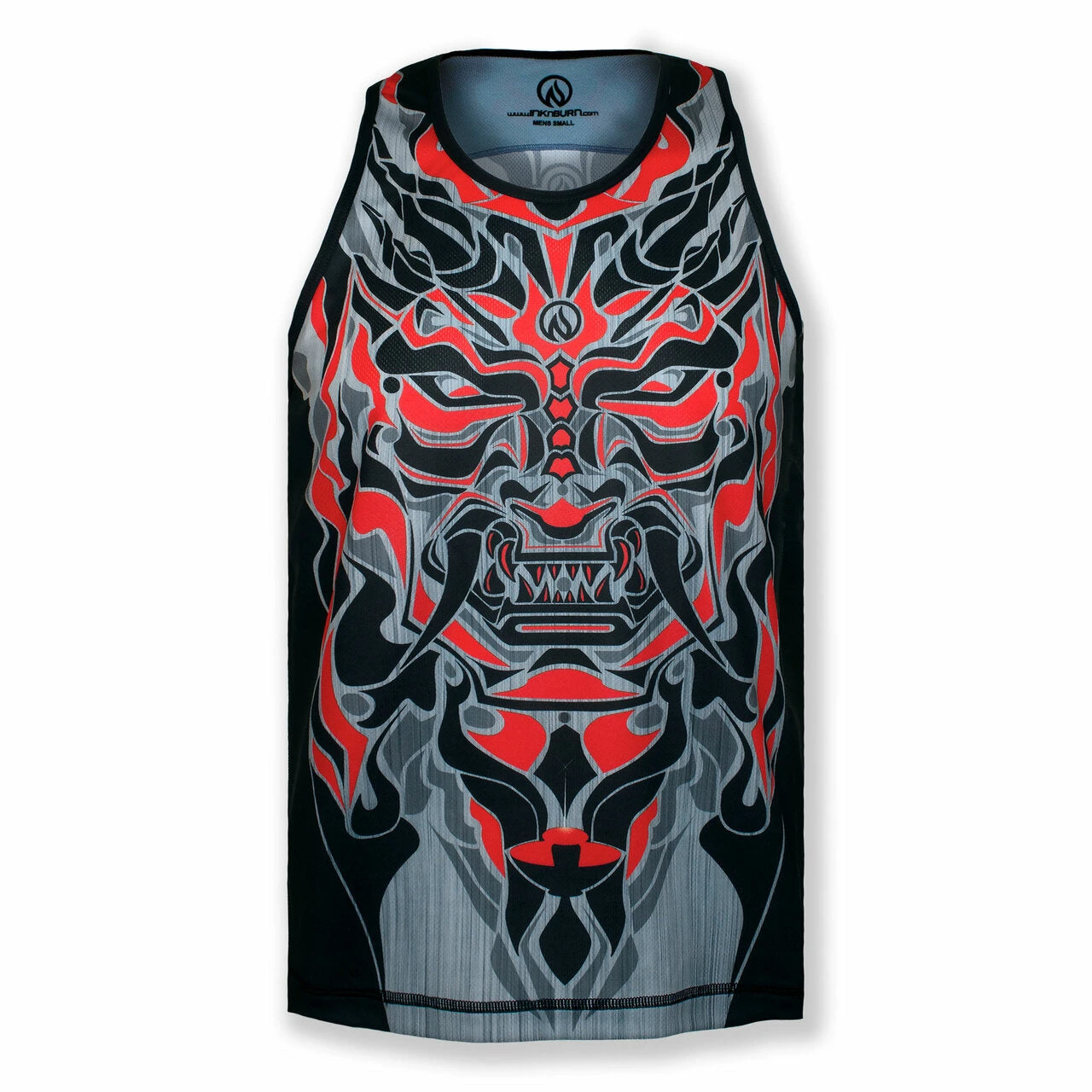 INKnBURN Men's Oni Singlet (S, M, L, 2XL) 3 INKnBURN Men's Oni Singlet (S, M, L, 2XL)