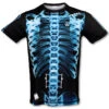 INKnBURN Men's X-Ray Tech Shirt (Small) -Cycling Gear M Skeleton Shirt 1