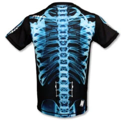 INKnBURN Men's X-Ray Tech Shirt (Small) 6 INKnBURN Men's X-Ray Tech Shirt (Small) -Cycling Gear M Skeleton Shirt 2