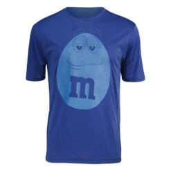 Brainstorm Gear Men's M&M's "Signature" Tech Shirt -Cycling Gear MM Blue Run Front 1024x1024 7743ff8b 308c 4305 9cf5 36975b8562c2