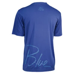 Brainstorm Gear Men's M&M's "Signature" Tech Shirt -Cycling Gear MM Blue Run Rear 1024x1024 de5885e5 4a54 4280 b786 0dca2b1aa461