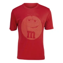 Brainstorm Gear Men's M&M's "Signature" Tech Shirt -Cycling Gear MM Red Run Front 1024x1024 e0d6501c 36ad 44bd 904d 2990eb5e2d33