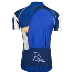 M&M's Signature Men's Cycling Jersey (S, M, L, XL, 2XL, 3XL) -Cycling Gear M M Blue Mens Back