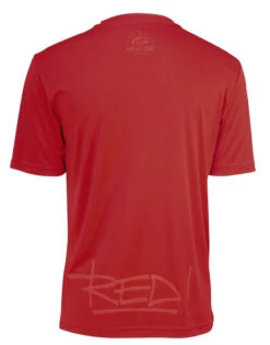 Brainstorm Gear Men's M&M's "Signature" Tech Shirt -Cycling Gear M M red back