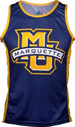 Marquette Golden Eagles Men's RUN/TRI Singlet (S, L, XL, 2XL, 3XL)