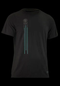 Star Trek Warp Factor Men's Tech Shirt (S, M, L, XL, 2XL) -Cycling Gear Mens 45 Green