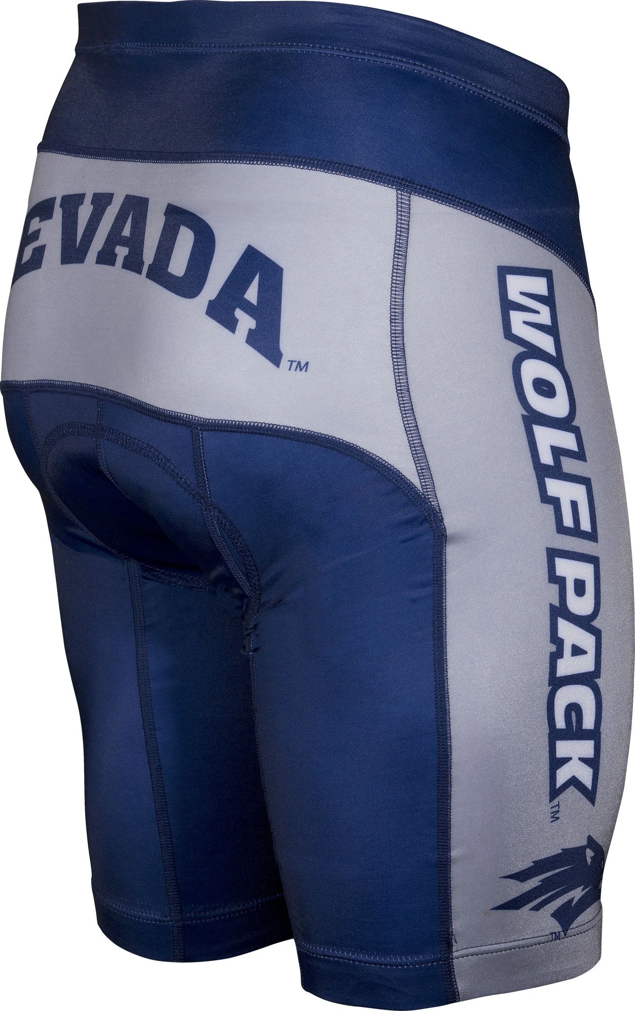 Nevada University Wolf Pack Men's Cycling Shorts (S, M, L, XL, 2XL) 4 Nevada University Wolf Pack Men's Cycling Shorts (S, M, L, XL, 2XL) - Image 2