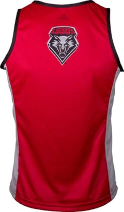 New Mexico Lobos Men's RUN/TRI Singlet (M, L, XL, 2XL, 3XL) -Cycling Gear New Mexico RUN Back