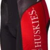 Northeastern Huskies Cycling Shorts (S, M, L, XL, 2XL) -Cycling Gear Northeastern Cycling Shorts Front