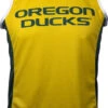 Oregon Ducks Men's RUN/TRI Singlet Yellow (2XL, 3XL) -Cycling Gear Oregon Yellow RUN