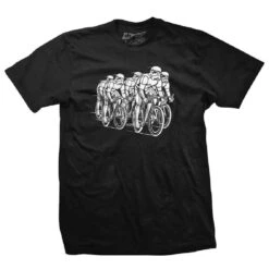 Peloton Trooper Men's T-Shirt (Black) -Cycling Gear PELOTON TROOPER BIKE TSHIRT STORM BLACK 900x900 1