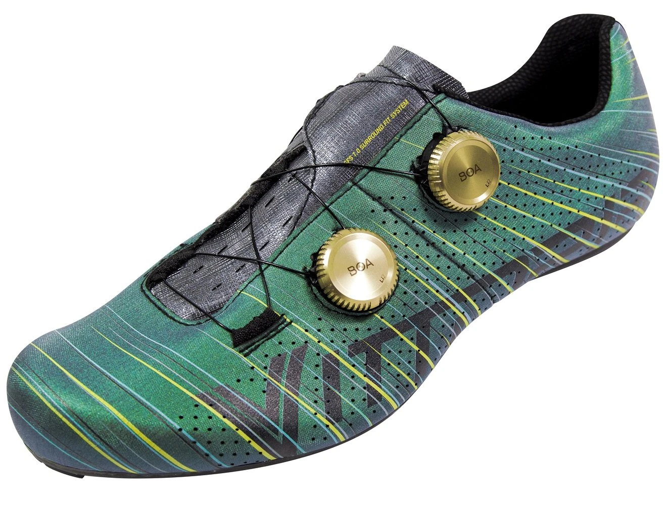 Vittoria Revolve Road Cycling Shoes - Silk Green (FCT Carbon Sole) 3 Vittoria Revolve Road Cycling Shoes - Silk Green (FCT Carbon Sole)