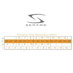 Serfas Men’s Road Bike Leadout Buckle Cycling Shoes (SMR-501B & SMR-501W) -Cycling Gear SERFAS MENS SHOE SIZE CHART