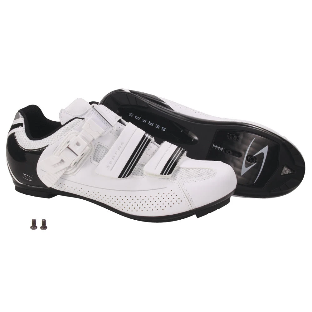 Serfas Women’s Road Bike Leadout Buckle Cycling Shoes (SWR-501B & SWR-501W) EU 36, 37 38 39 4 Serfas Women’s Road Bike Leadout Buckle Cycling Shoes (SWR-501B & SWR-501W) EU 36, 37 38 39 - Image 2