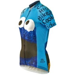 Cookie Monster Ride Bike Eat Cookie Women's Cycling Jersey (L, XL, 2XL) -Cycling Gear SSCM W side 1024x1024 cf946d07 24d0 4d23 9c17 c1323e08c947