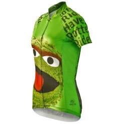 Sesame Street Oscar The Grouch Women's Cycling Jersey (M, L, XL, 2XL) -Cycling Gear SSOG W side 1024x1024 6081d4c8 3f28 4d96 9d92 a150fdb51bcc