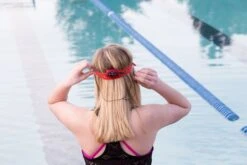 SYRYN MP3 Player With Swimbuds Headphones -Cycling Gear SYRYN BACK OF HEAD